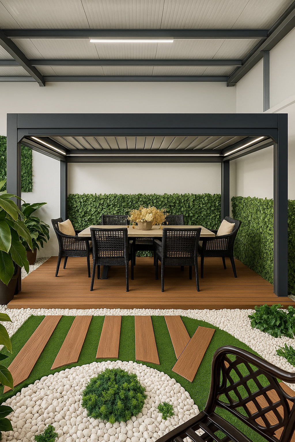 Conjunto comedor exterior 1